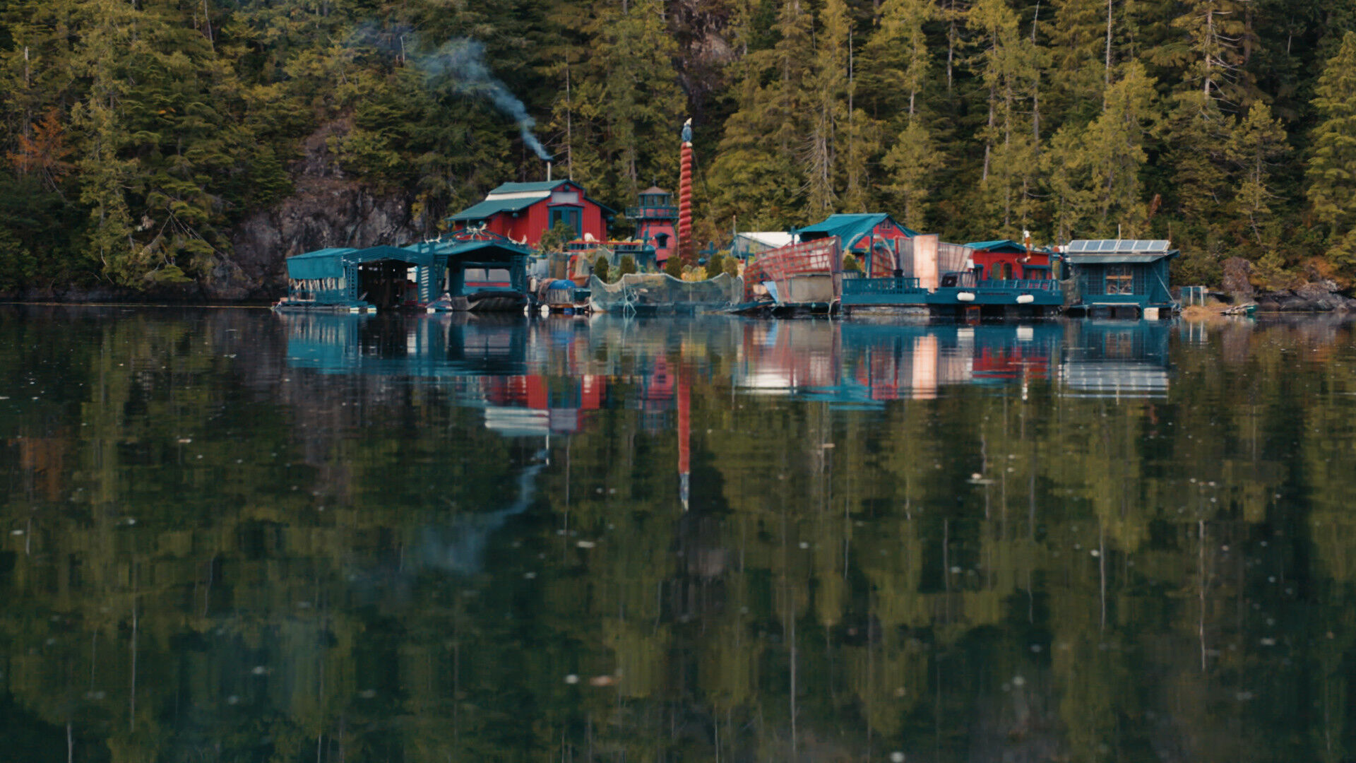 How one couple has lived for 29 years on an island they built themselves